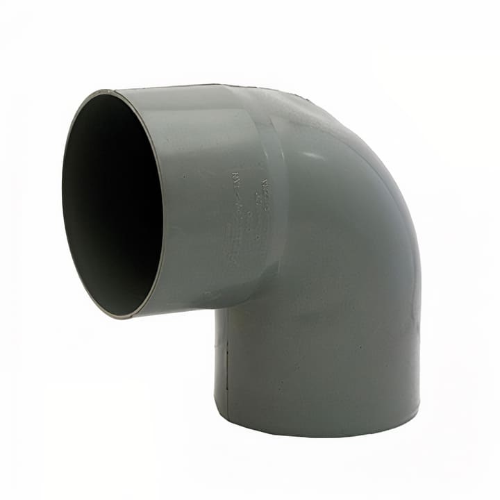 Codo Sanitario Gris 110mmx87,5mm