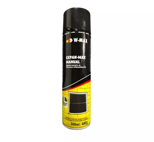 Espuma Expansiva de Poliuretano W-MAX 500ml