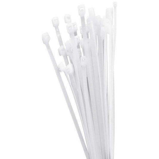 Amarra Plastica Blanca 20cm x 50un