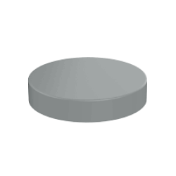 Tapa Sanitaria Gris 40mm